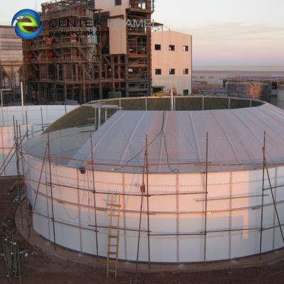 China Liquid Impermeable Bolted Steel Leachate Storage Tank for sale