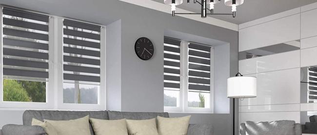 Fireproof And Waterproof White Custom Zebra Fabric For Zebra Shade Blinds 4