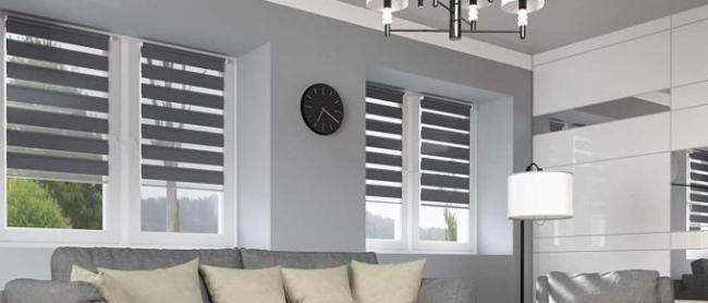 Fireproof And Waterproof White Custom Zebra Fabric For Zebra Shade Blinds 4