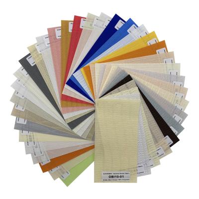 China Window Shades 89mm 127mm Plain PVC Vertical Blinds Fabric CE SGS ROHS for sale