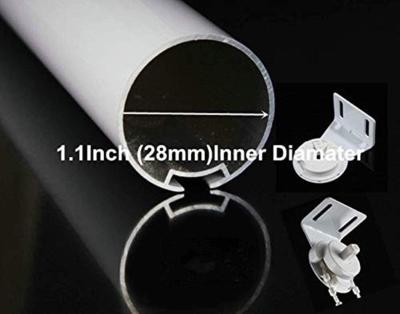 China 38mm Aluminum Tube For Roller Blinds Parts For Home Decor for sale