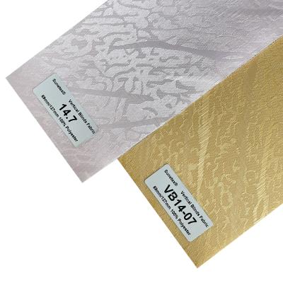 China 100% Polyester Translucent Vertical Blinds Fabric For Home Decoration en venta