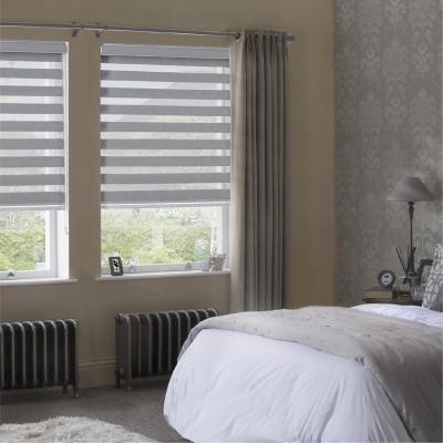 China 100 Semi Blackout Sunscreen Zebra Fabric Window Blinds Shades Blackout Fabric for sale