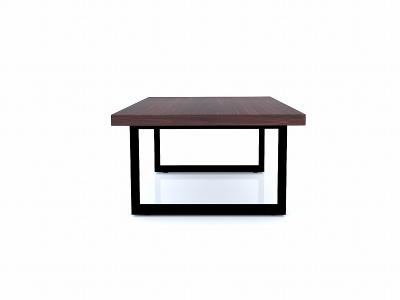 China 6 Chairs Nordic Wooden Dining Table Modern Square With Metal Frame for sale