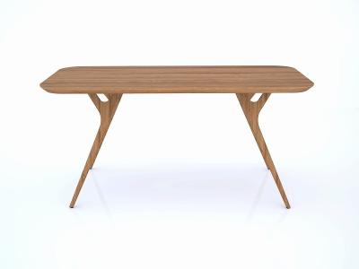 Китай Ручной скандинавский деревянный обеденный стол с прочной структурой продается