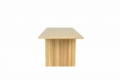China Muebles de mesa de comedor de madera nórdica rectangular ODM para la decoración del hogar en venta