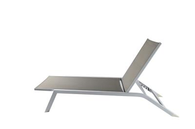 China Mobiliário de pátio para lazer ao ar livre Cadeira reclinável de estrutura metálica personalizada à venda