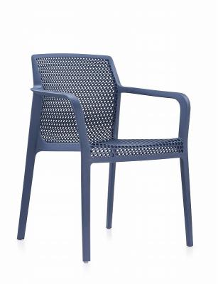 China Cadeira de acento de plástico moderno de luxo Cadeiras empilháveis de plástico personalizadas à venda