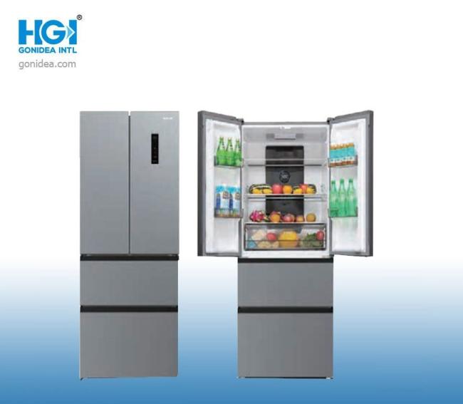 Multi-Door Inverter Total No Frost Electronic Home Freezing Refrigerator Bcd-408W