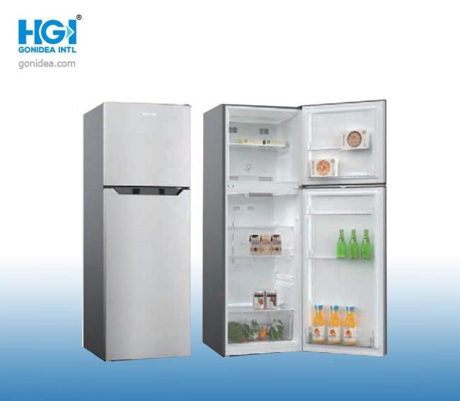 Top Freezer Multi-Air Flow System Glass Door No Frost Refrigerator Bcd-290W