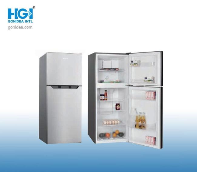 Top Freezer Multi-Air Flow System Glass Door No Frost Refrigerator Bcd-290W