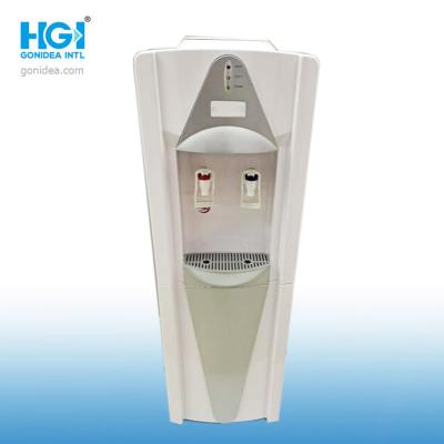 China Stainless Steel Bottom Load Tanks Two Tap Water Dispenser Navy for sale