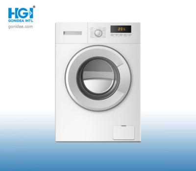 China Front Loading Laundry 6kg Washing Machine E Series LED Display à venda