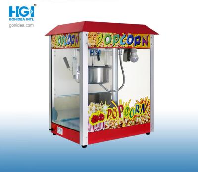 China Industrial Professional Popcorn Maker Machine 16.6KG 8.2 Ounce Plexiglass Door for sale