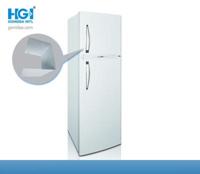 China Two Door Household Cheap Top Freezers Fridge 260 Liter Refrigerators for sale