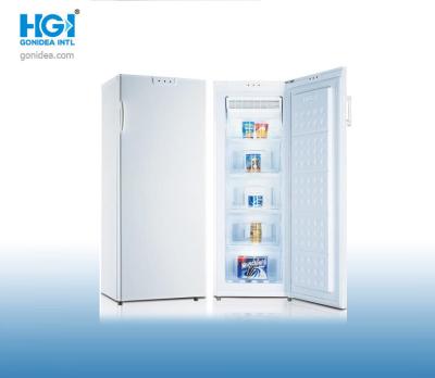 China 156 Liter Vertical Portable Upright Freezer Automatic Defrost R600a for sale