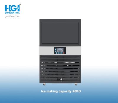 Китай промышленная машина льда 40kg делая коммерчески цистерна с водой цифрового контроля 18L продается