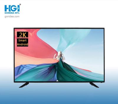 China HD tevê do LCD de 32 polegadas com a televisão de vidro dobro do diodo emissor de luz da tela 2K 4K à venda