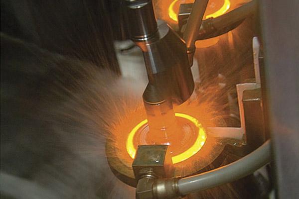 induction hardening, induction quenching