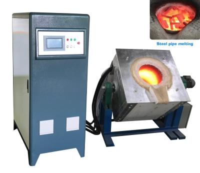 中国 Max. Melting Capacity 1-1000kg/h Induction Melting Machine for Aluminum Crucible 販売のため