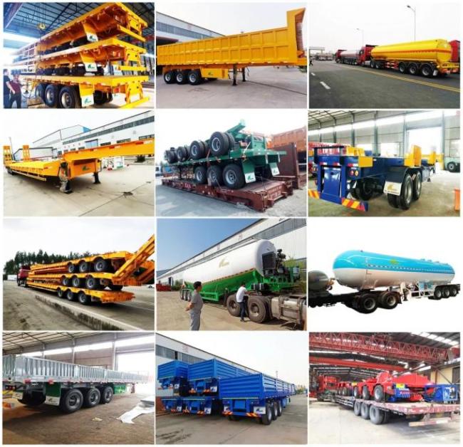 Low Density Powder Transport Semi Trailer Bulk Cement Tanker Powder Semi-trailer 4