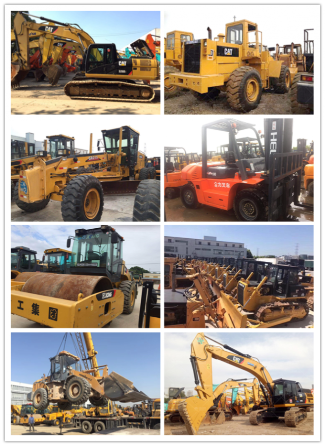 Second Hand Cat 420F Backhoe Loader Wheel Loader Used Catpillar 420F Backhoe Loader 4