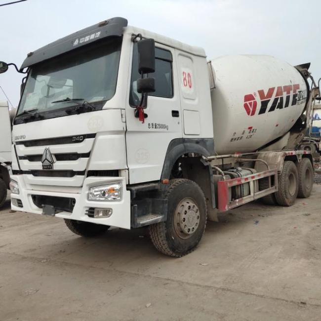 Second Hand Concrete Mixer Truck 6 8 10 12 CBM Concrete Mixer Truck Cement Mixer 2