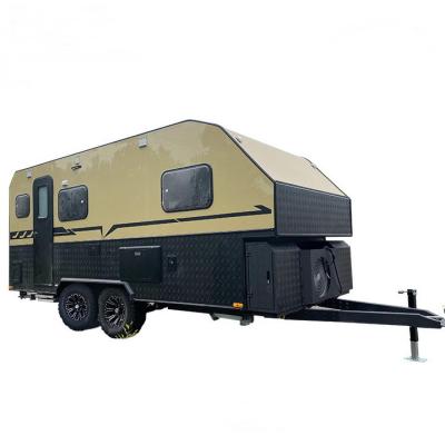 China OEM Off Road Camper Trailer With Bathroom 120km/H Off Road Caravan RV Trailer for sale