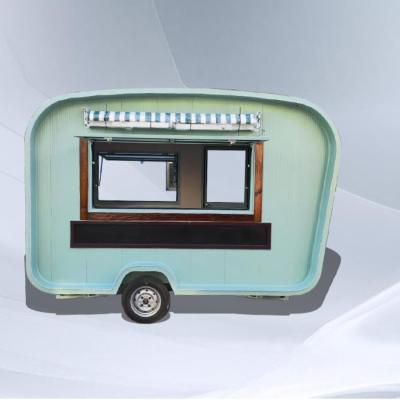 China Medium Concession Food Trailer Mobile Concession Trailer Multifunctional Snack Car for sale