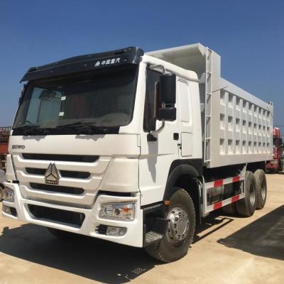China 371 CV 375 CV camión de descarga Howo usado tipo de combustible en venta
