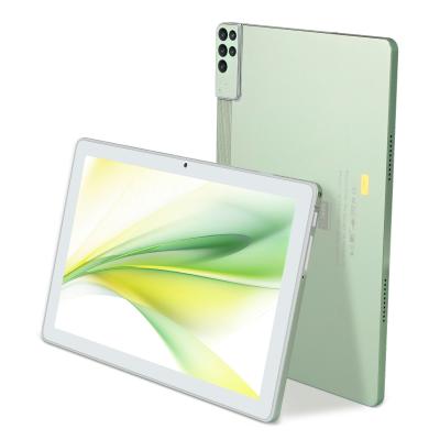 China 10 Inch Android 12 Smart Tablet PC With 256GB+256GB Expanded 10000mAh Battery Green for sale