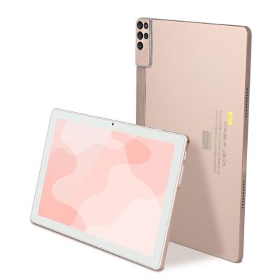 China Gold 10 Inch WiFi Tablet With 6GB RAM+256GB ROM 800 X 1280 HD IPS Supported Dual SIM Card Slot for sale