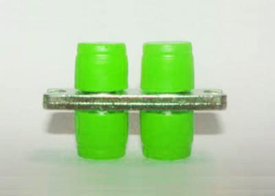 China Green color zinc alloy FC/APC Singlemode Duplex Green alloy Fiber Optic Adapter for sale