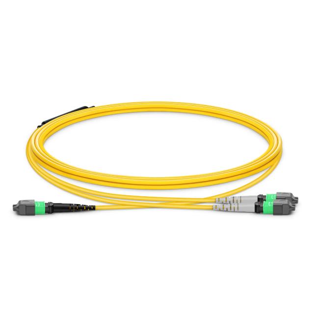 MTP Breakout Cable close-up showing connector details and construction