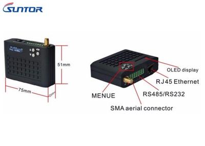 China Transmisor-receptor audio Rs232 del transmisor de TDD COFDM HD al duplex de Ethernet RJ-45 en venta