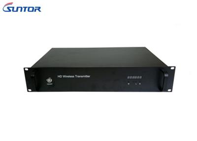 China Vehicle Mounted SD COFDM Hd Sender Receiver 2U 20W For Mobile Video Surveillance for sale