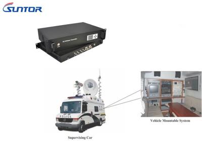 中国 UHF長距離COFDMビデオトランスミッター装置COFDMトランスミッター工場防衛 販売のため