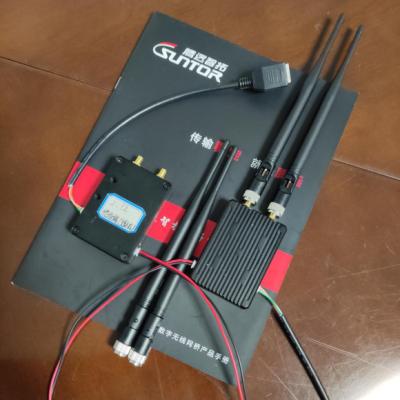 China Trazando 1.4GHz 2 vatios del 10km de transmisor video del abejón en venta