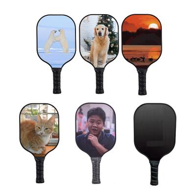 China Print Your Pattern Pickleball Paddle Racket Design Your Own Carbon Fiber Paddle for sale