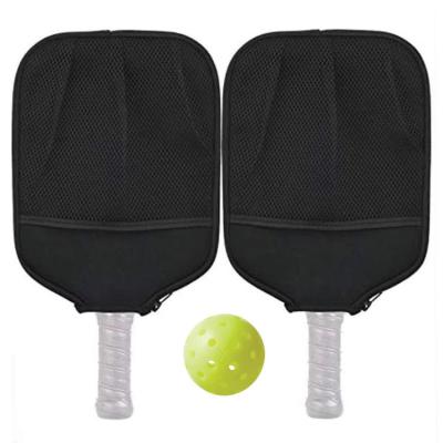 China Pickleball Paddle Neoprene Cover Racket Case Protective Sleeve Ball Holder Organizer for sale