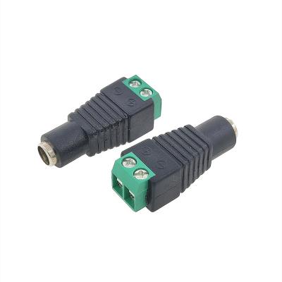 China 5.5mm x 2.1mm Female Jack DC Power Adapter for CCTV Camera LED Strip Lights for sale