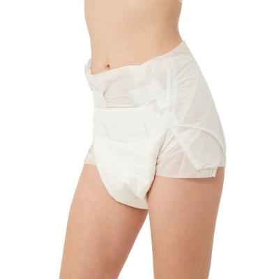 China Thick Adult Disposable Incontinence Diapers for Hospital CE Certified and Fluff Pulp for sale