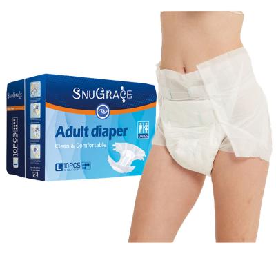 China High Absorbency Ultra Thin Incontinence Soft Care Disposable Adult Diaper for sale