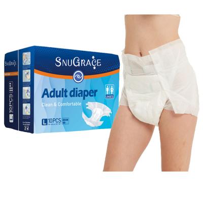 China ISO9001 Certified Printed Adult Diaper Ultra Thick For Old People for sale