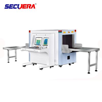 Chine Scanner de bagage de bagages de rayon du scanner X de cargaison de vue de scanner de bagages de rayon X de machine de bagage de 6550 aéroports X Ray double à vendre