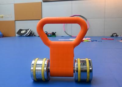 China Orange Dumbbell Converter PP Fitness Assit With Customized Color And Size for sale