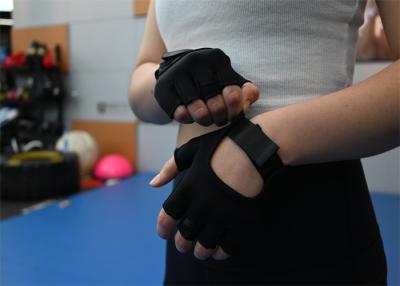 China Pink Black Yoga Hand Gloves Yoga Exercises Pilates Full Finger Gym Gloves for sale