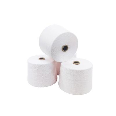 China Ne60/2 TFO Weaving Yarn Made of 100% Viscose with Evenness 1.64 and Raw White Finish for sale
