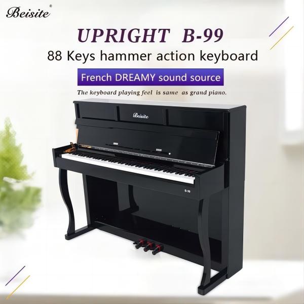 Quality USB Interface Classic Upright Piano Foldable Digital Piano For Youth for sale
