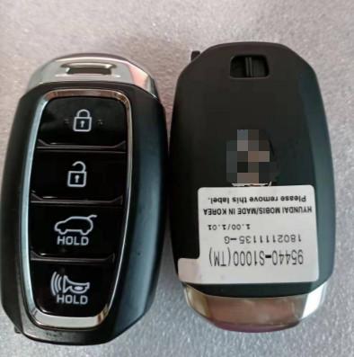 China 433MHz 4 button 95440-S1000 TQ8-FOB-4F19 47 Chip Smart Key For HYUNDAI Santa Fe for sale